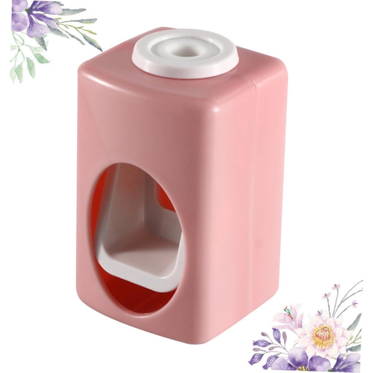 Dispensador Automático de Pasta de Dientes SAFIGLE Rosa 2 Pcs