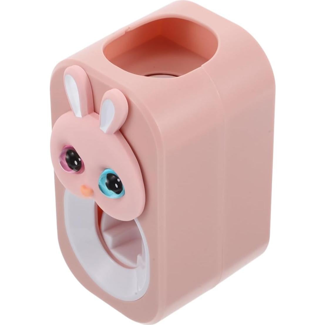 Dispensador de Pasta de Dientes Healeved Rosa Montado en Pared