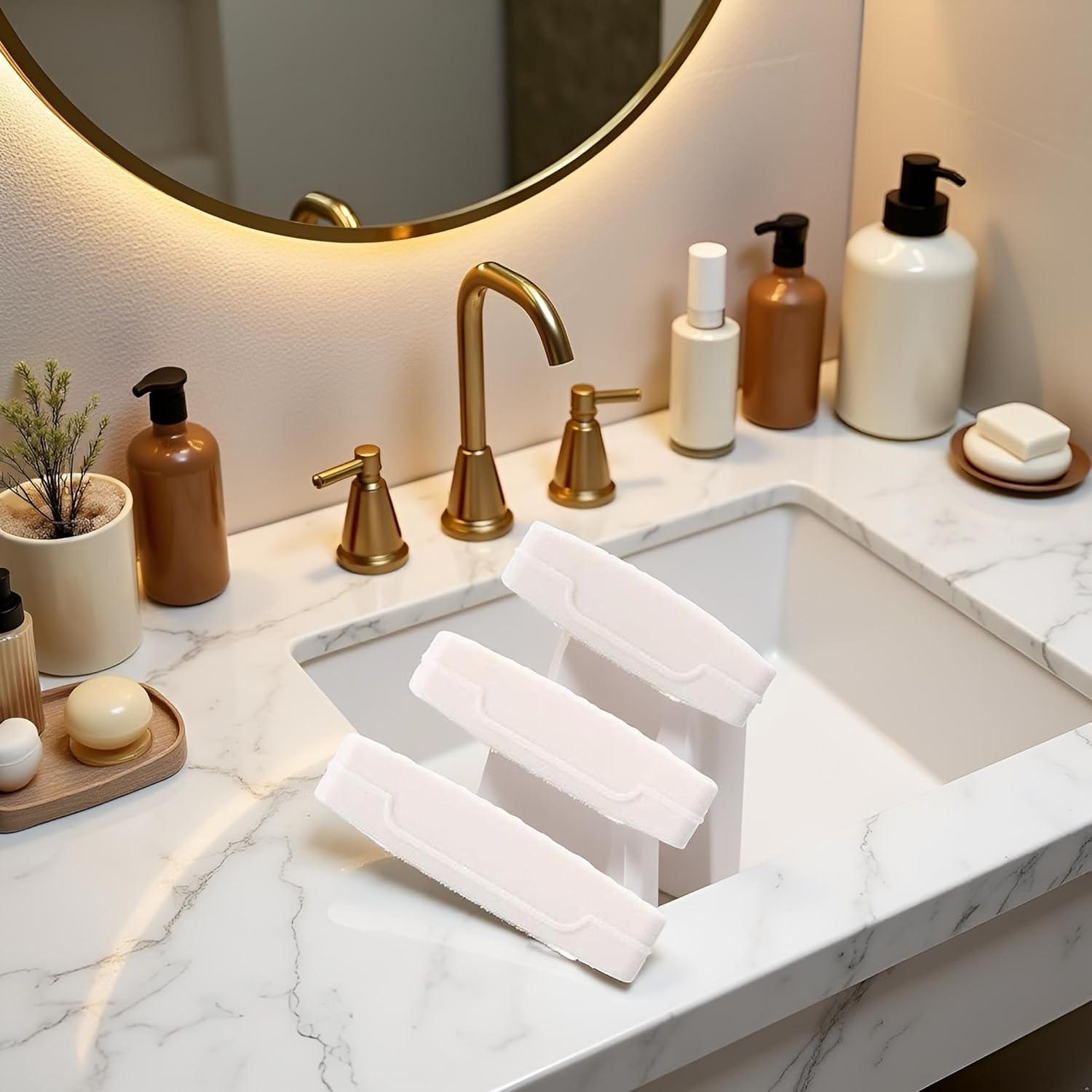 Juego de 3 Exprimidores de Pasta de Dientes Ganpub - Blanco