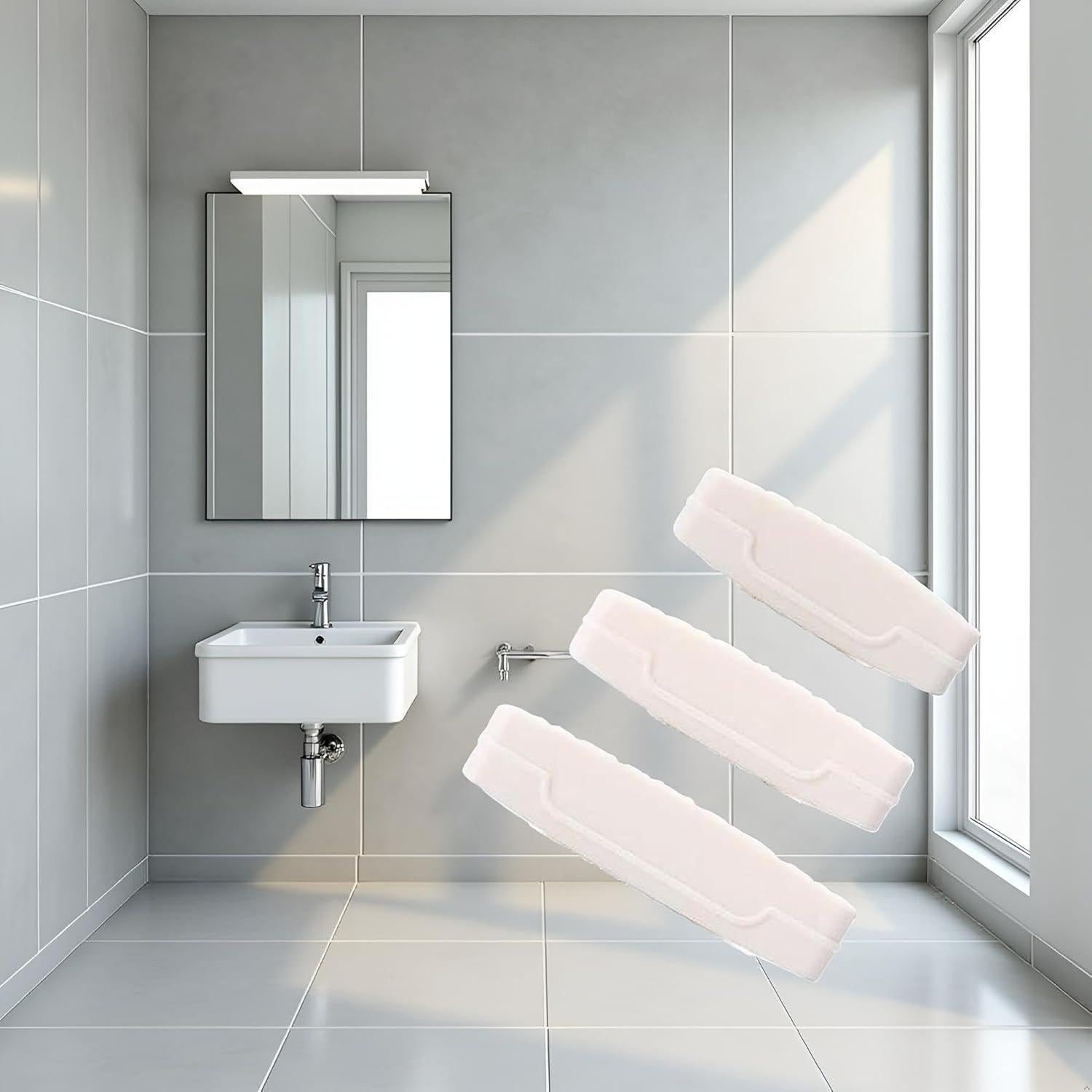 Juego de 3 Exprimidores de Pasta de Dientes Ganpub - Blanco