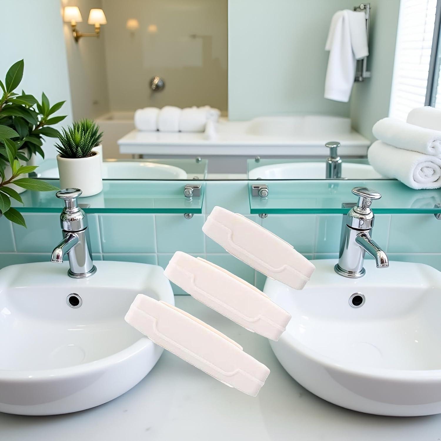 Juego de 3 Exprimidores de Pasta de Dientes Ganpub - Blanco