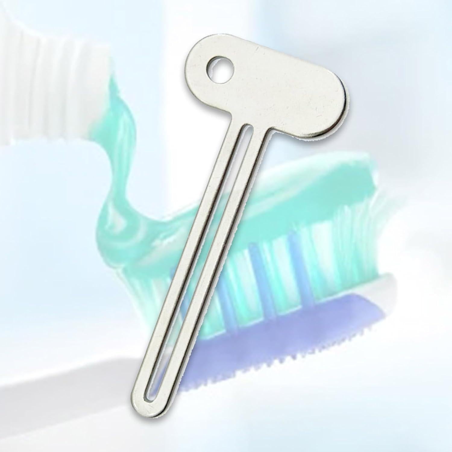 Exprimidor de Tubo en Forma de Llave Plateado Pxiryanlow - 2 Piezas