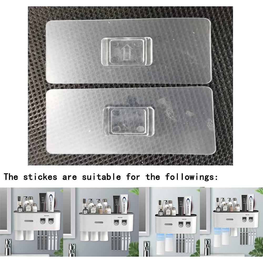 Soporte para Cepillos de Dientes BHeadCat con 2 Dispensadores Automáticos