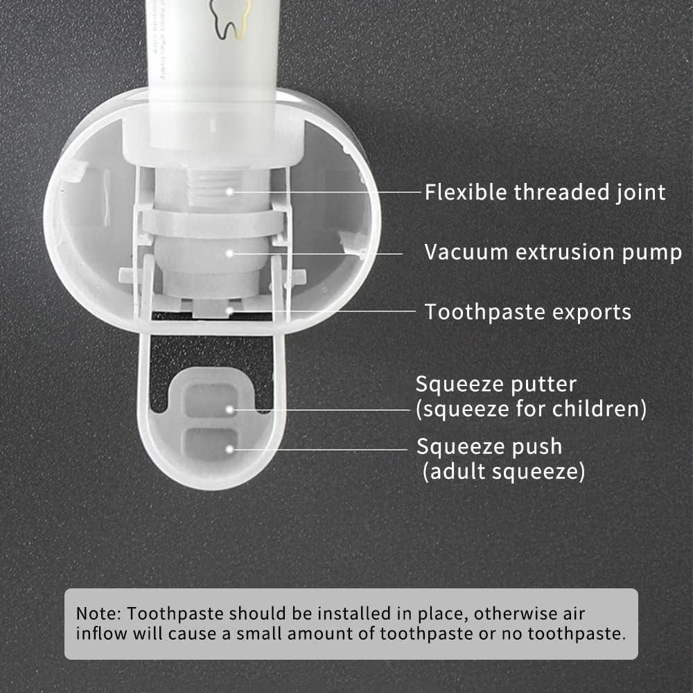 Dispensador Automático de Pasta de Dientes So Nice Negro