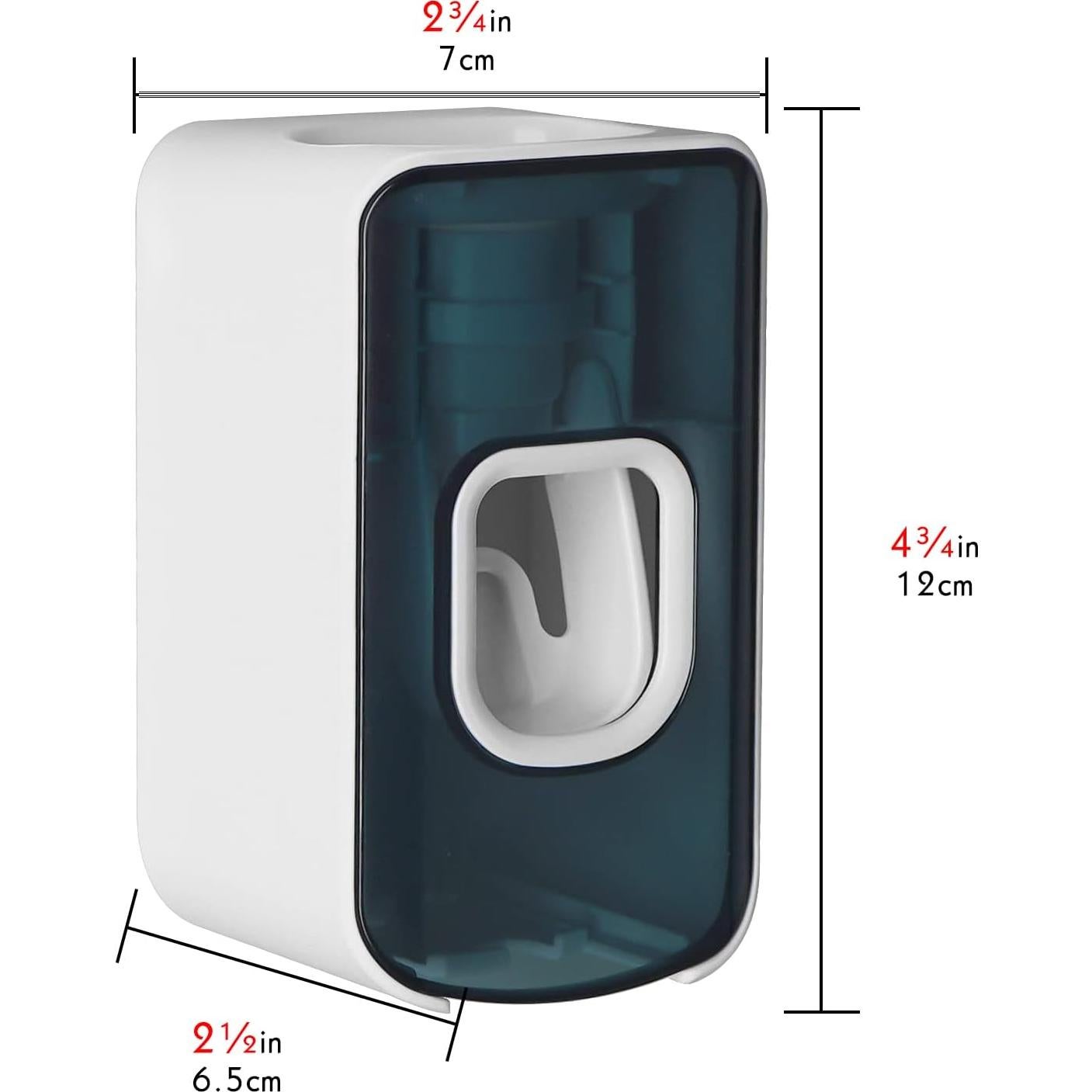 Soporte para Cepillos de Dientes LUEXBOX 2 Ranuras Azul