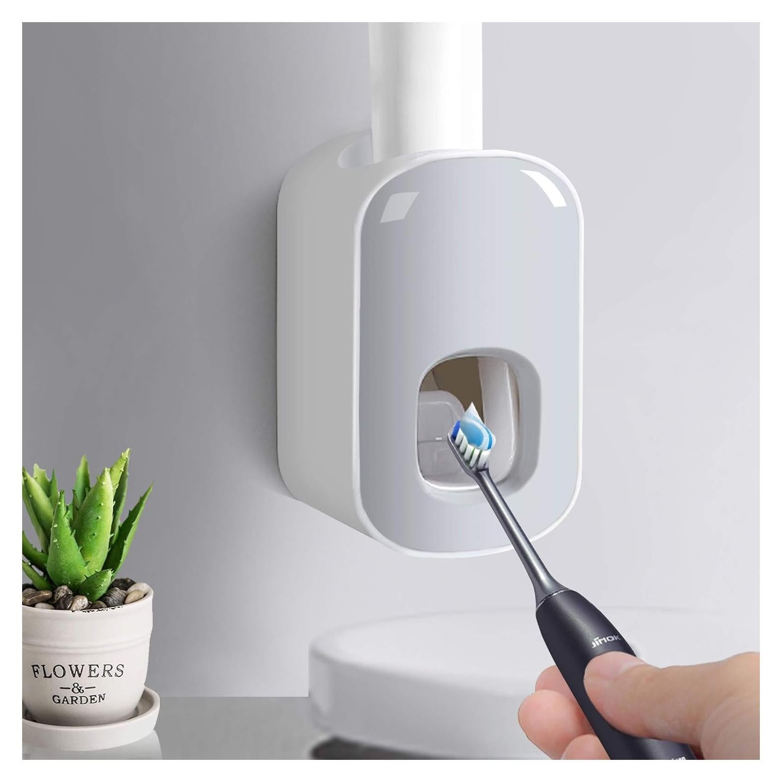Dispensador Automático de Pasta de Dientes Visen Gris