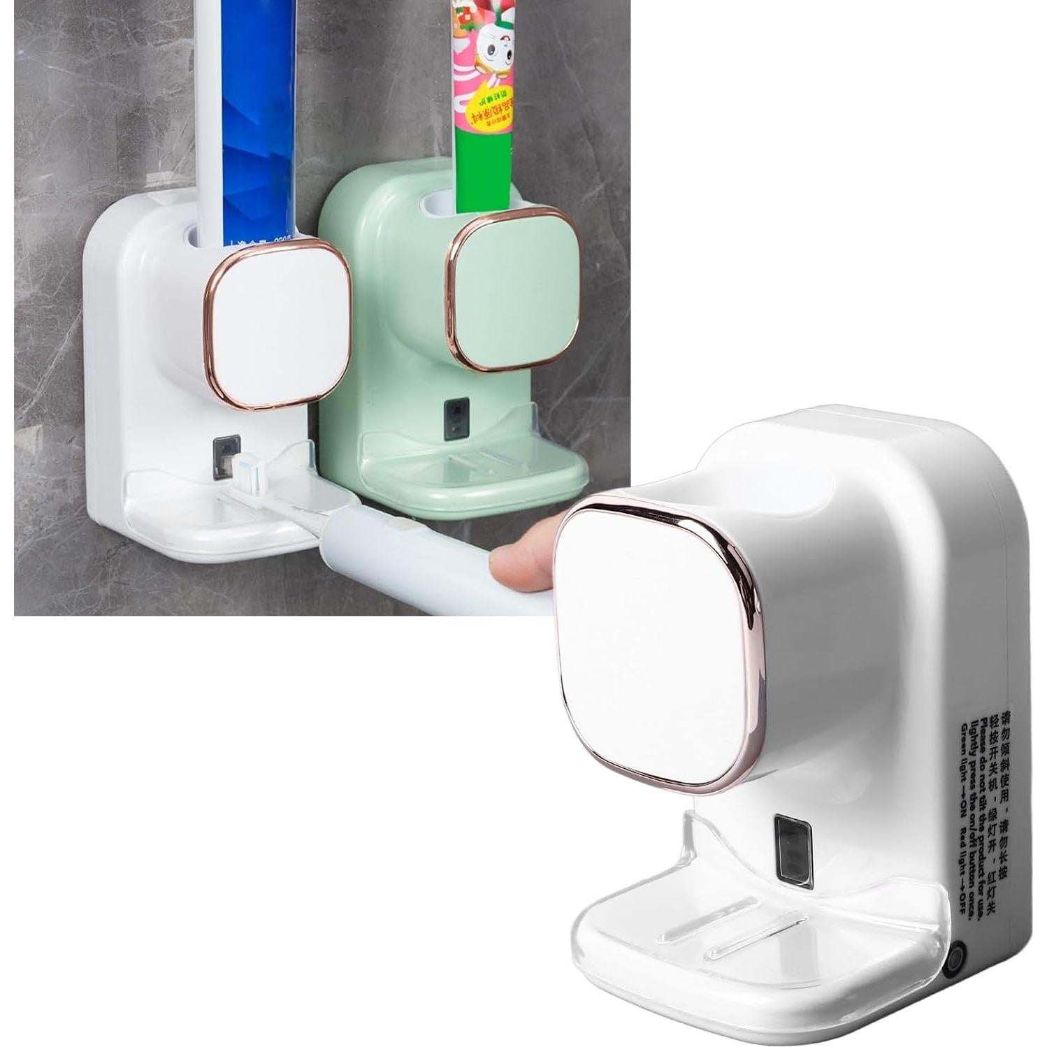 Dispensador Automático de Pasta de Dientes OPPWONG Blanco USB