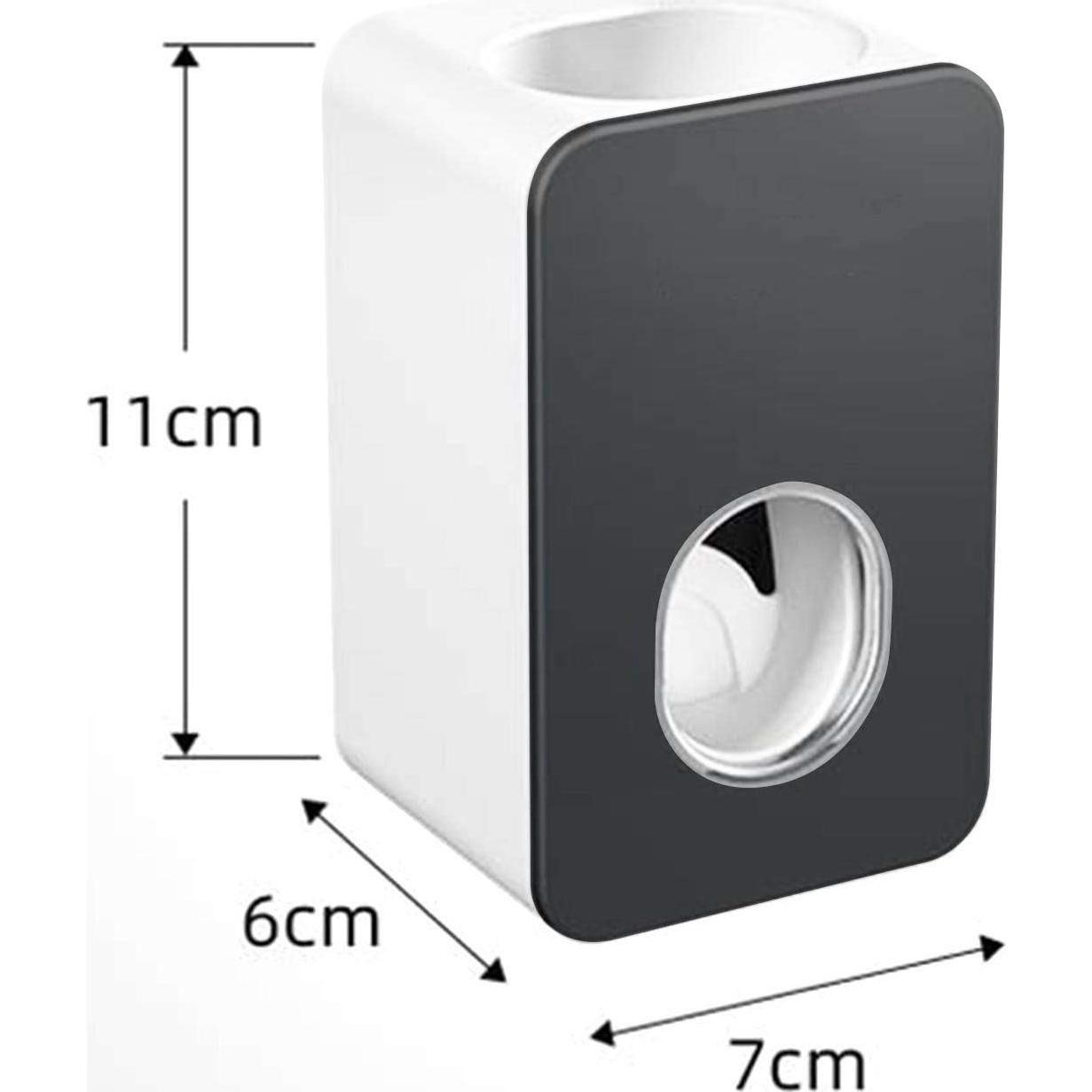 Dispensador Automático de Pasta de Dientes VICKSONGS Negro