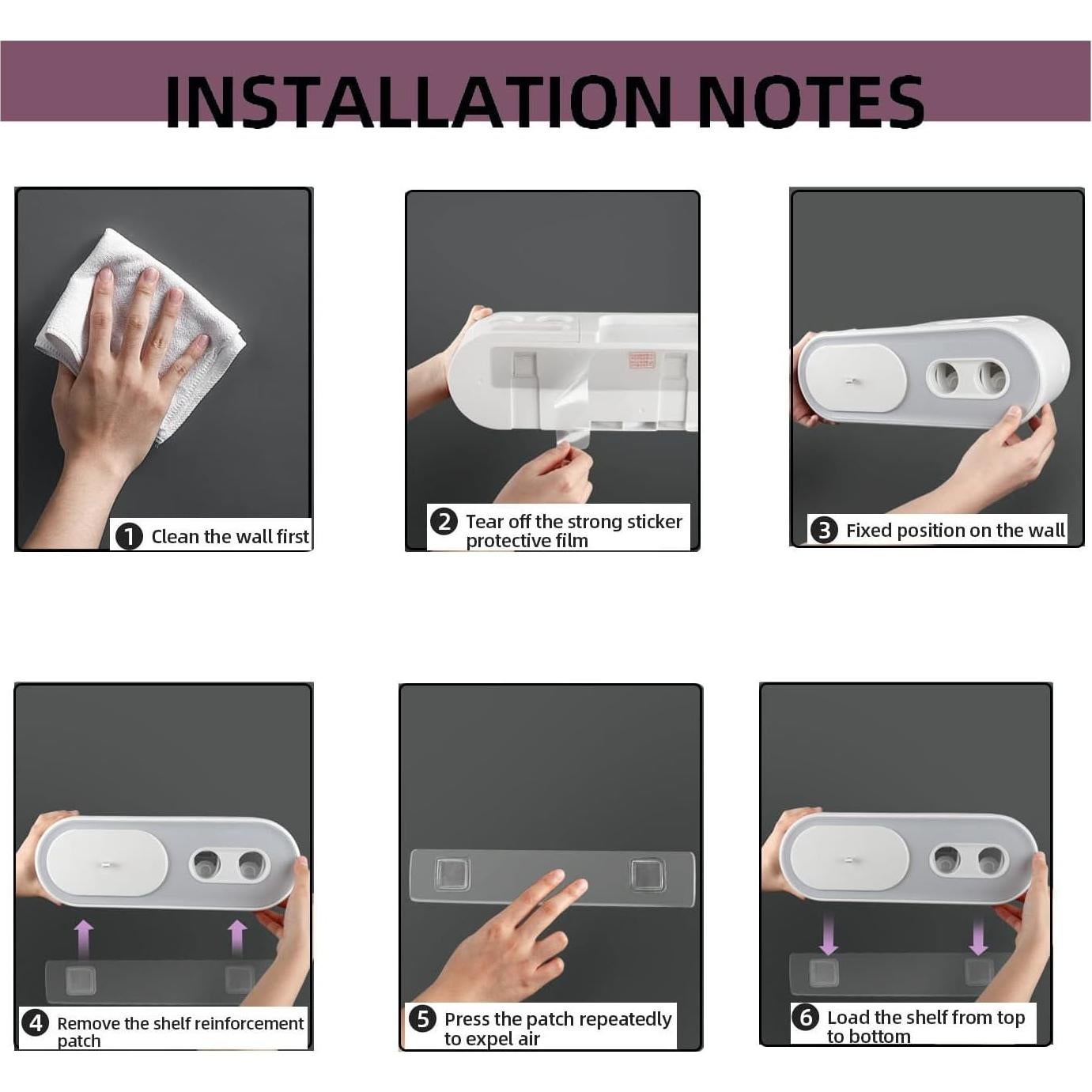 Dispensador Automático de Pasta de Dientes TMbsfatn Gris 2 Tazas