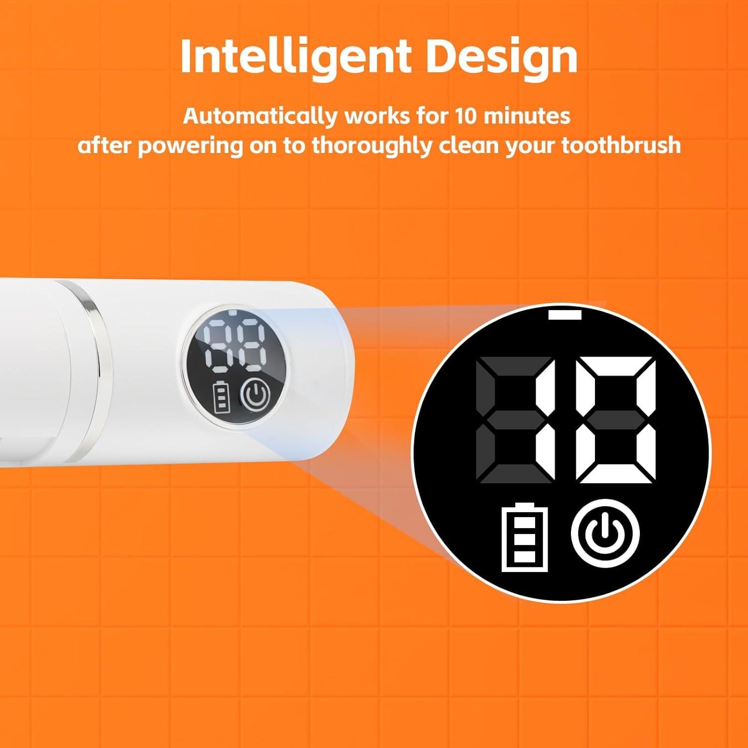 Soporte para Cepillos de Dientes SNAHWGI YS-QJQ con Dispensador Automático