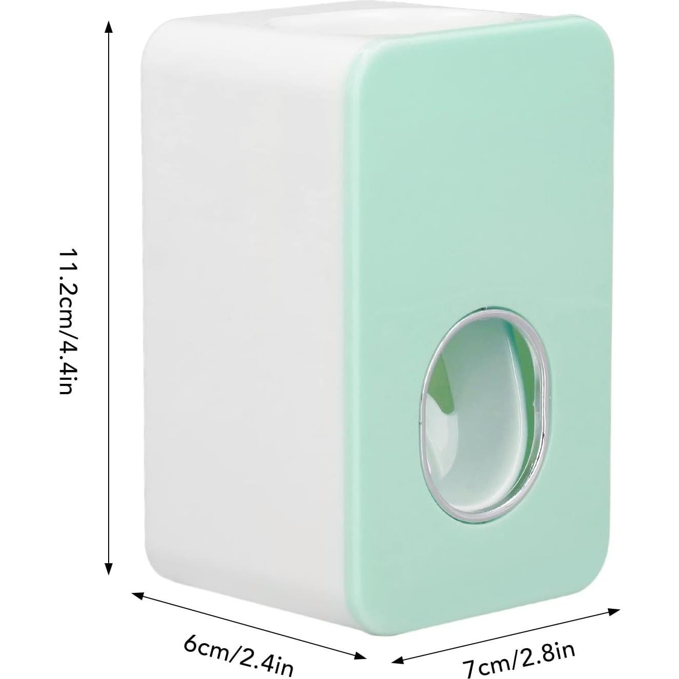 Dispensador Automático de Pasta de Dientes FTVOGUE Verde ABS