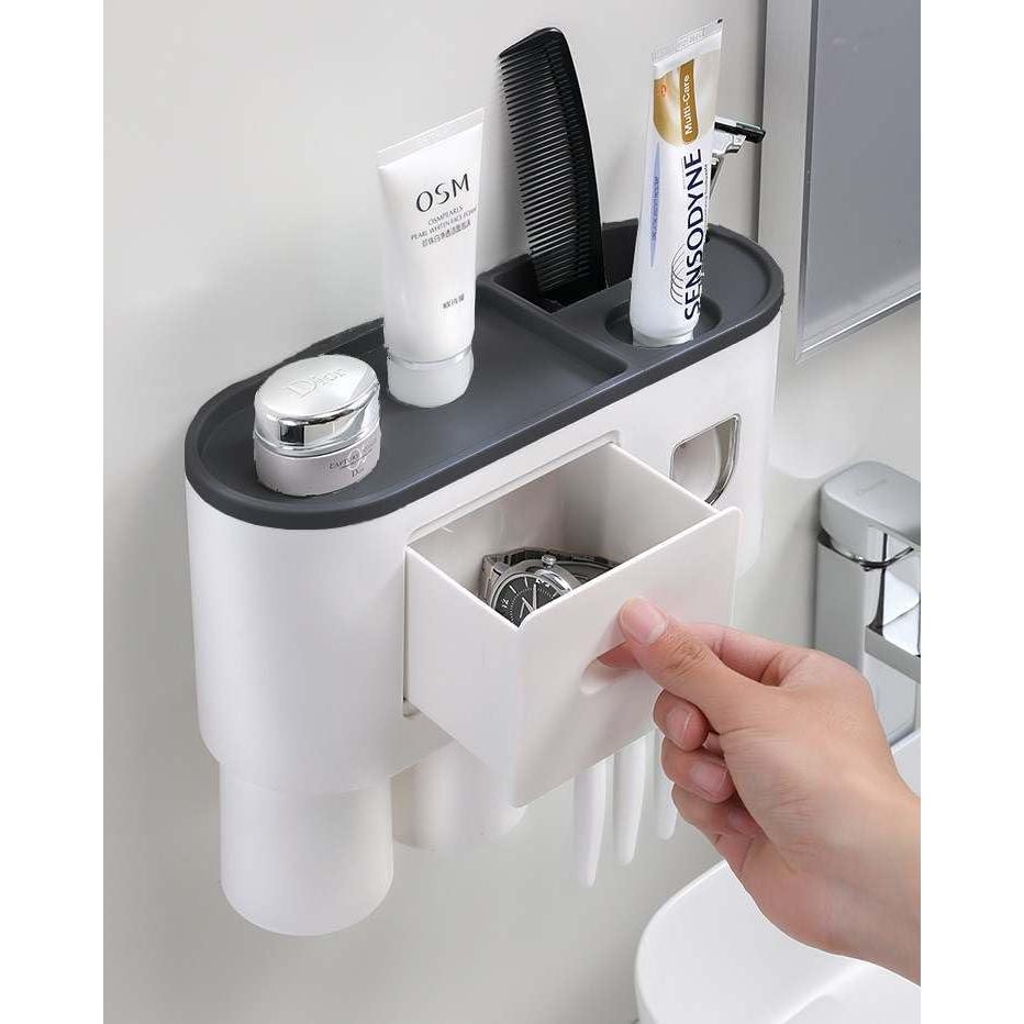 Soporte de Cepillos de Dientes ZZ LIFE con Dispensador Automático