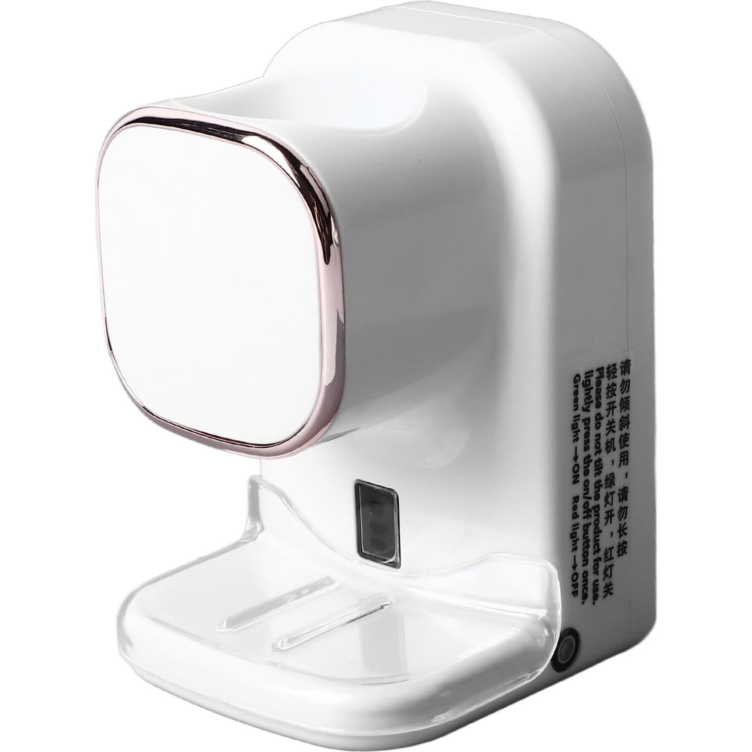 Dispensador de Pasta de Dientes Eléctrico ANGGREK Blanco con Sensor