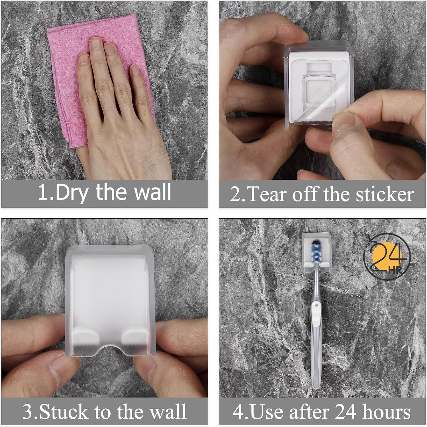 Soporte para Cepillos de Dientes LUEXBOX con Dispensador Automático