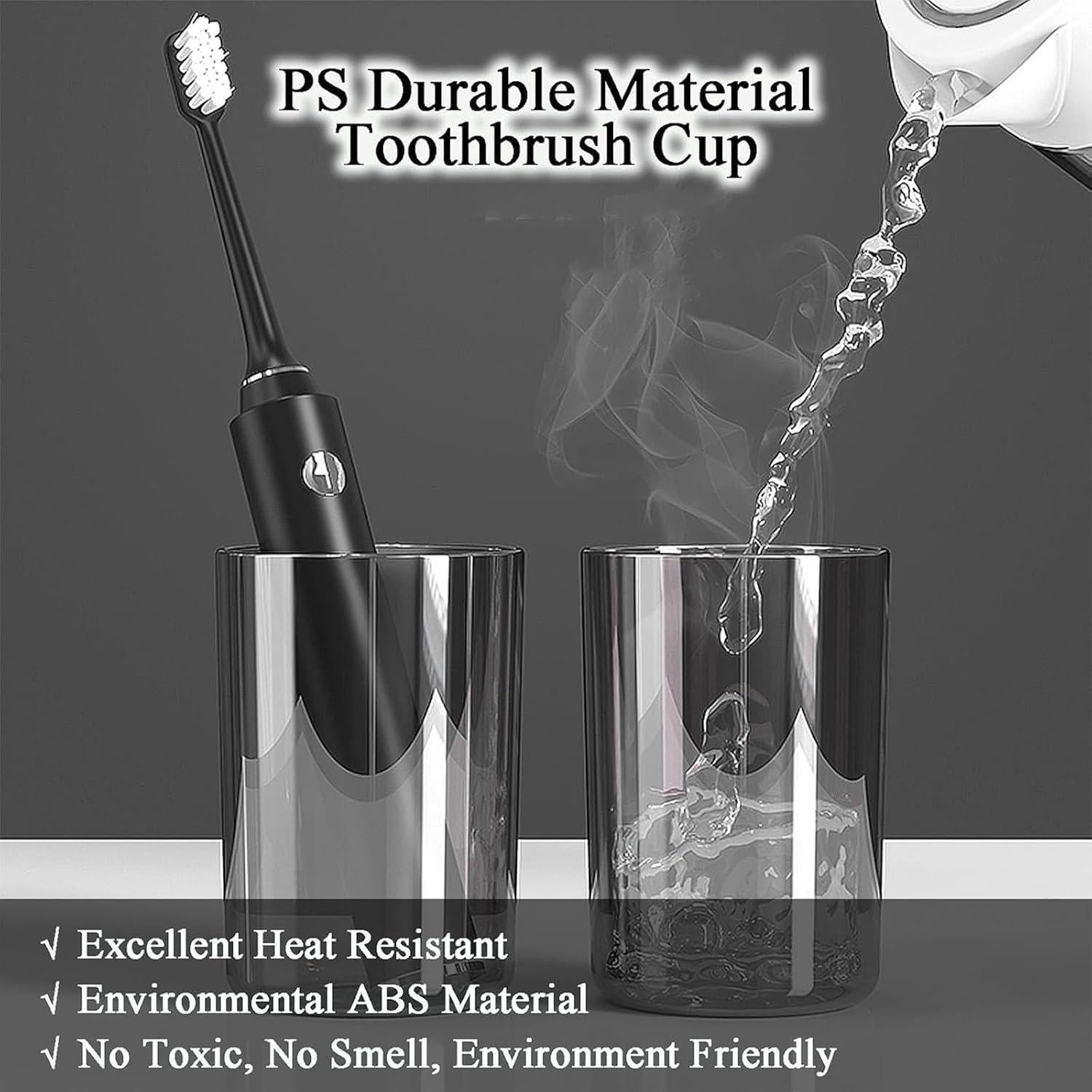 Soporte para Cepillos de Dientes Wekity Negro con Dispensador