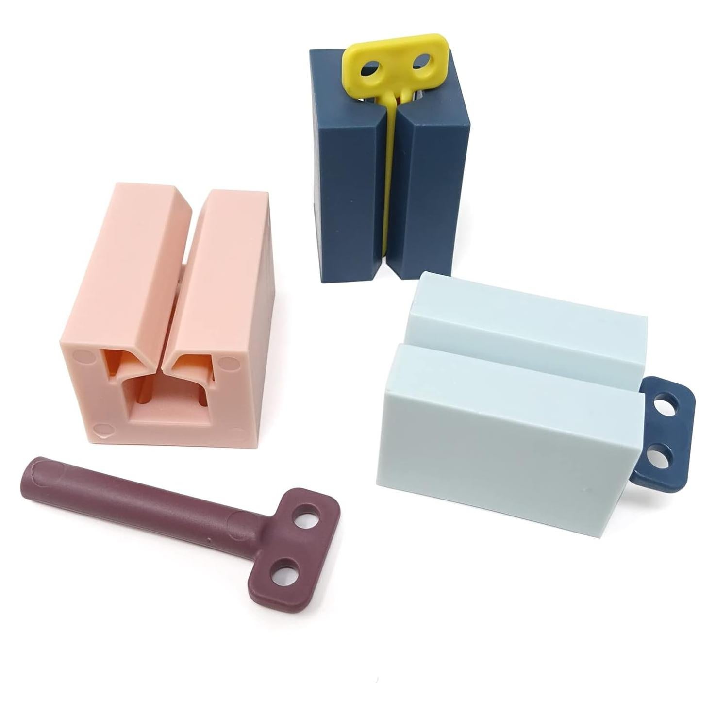 Soporte de Tubo de Pasta de Dientes Honbay 3 Piezas