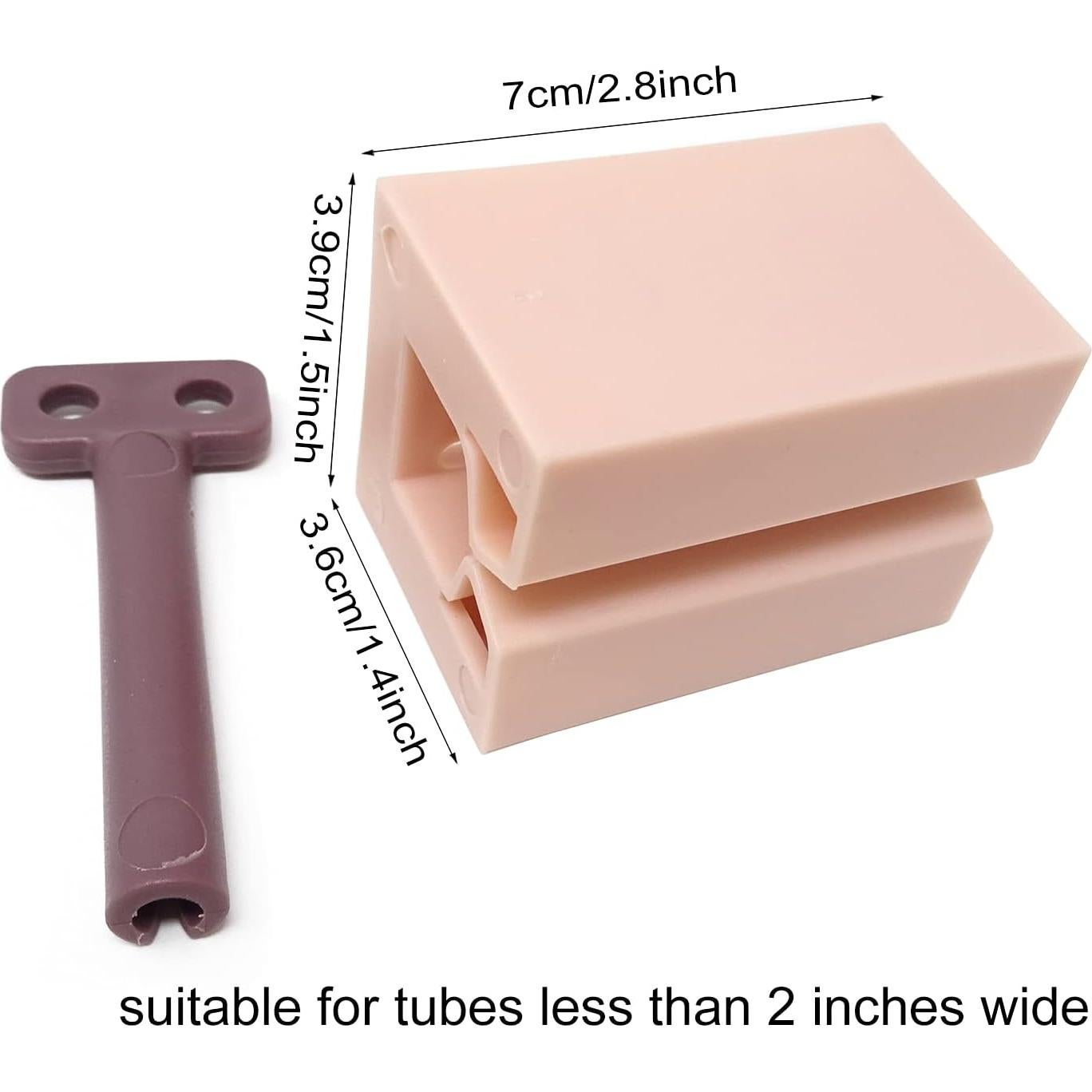 Soporte de Tubo de Pasta de Dientes Honbay 3 Piezas