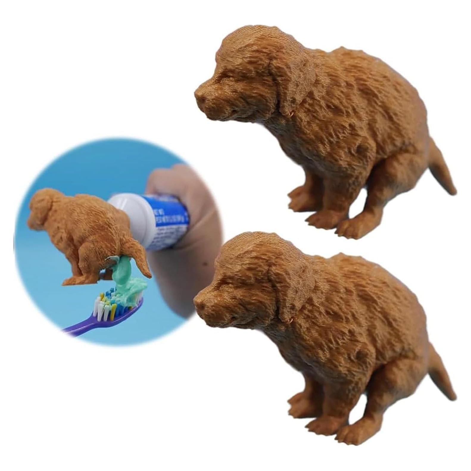 Dispensador de Pasta de Dientes Divertido Yuecher Golden Retriever