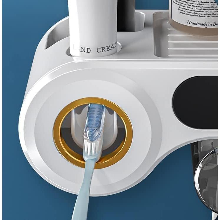 Dispensador Automático de Pasta de Dientes YardGo Blanco