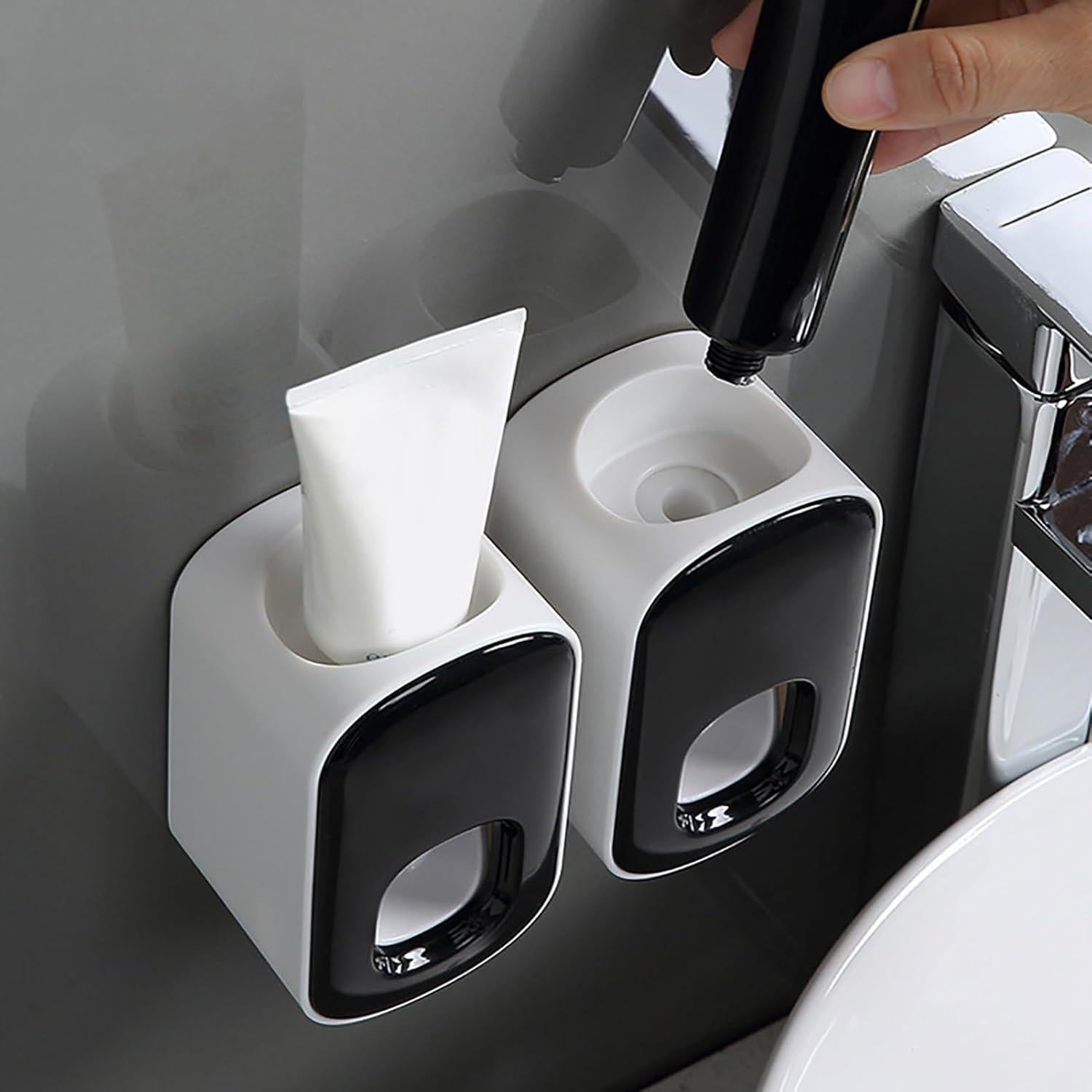 Dispensador Automático de Pasta de Dientes NOENNULL Negro