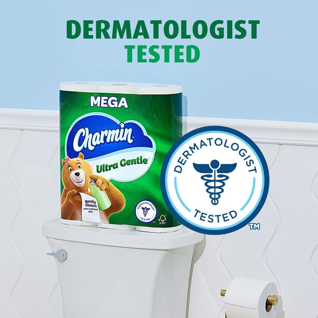 Papel Higiénico Charmin Ultra Gentle 9 Mega Rollos 231 Hojas