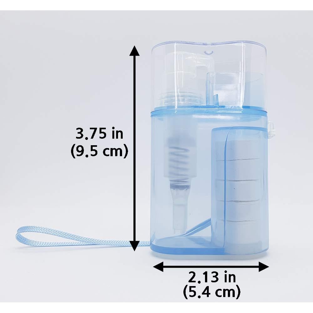 Dispensador de Toallas Comprimidas para Camping - 5 Toallitas