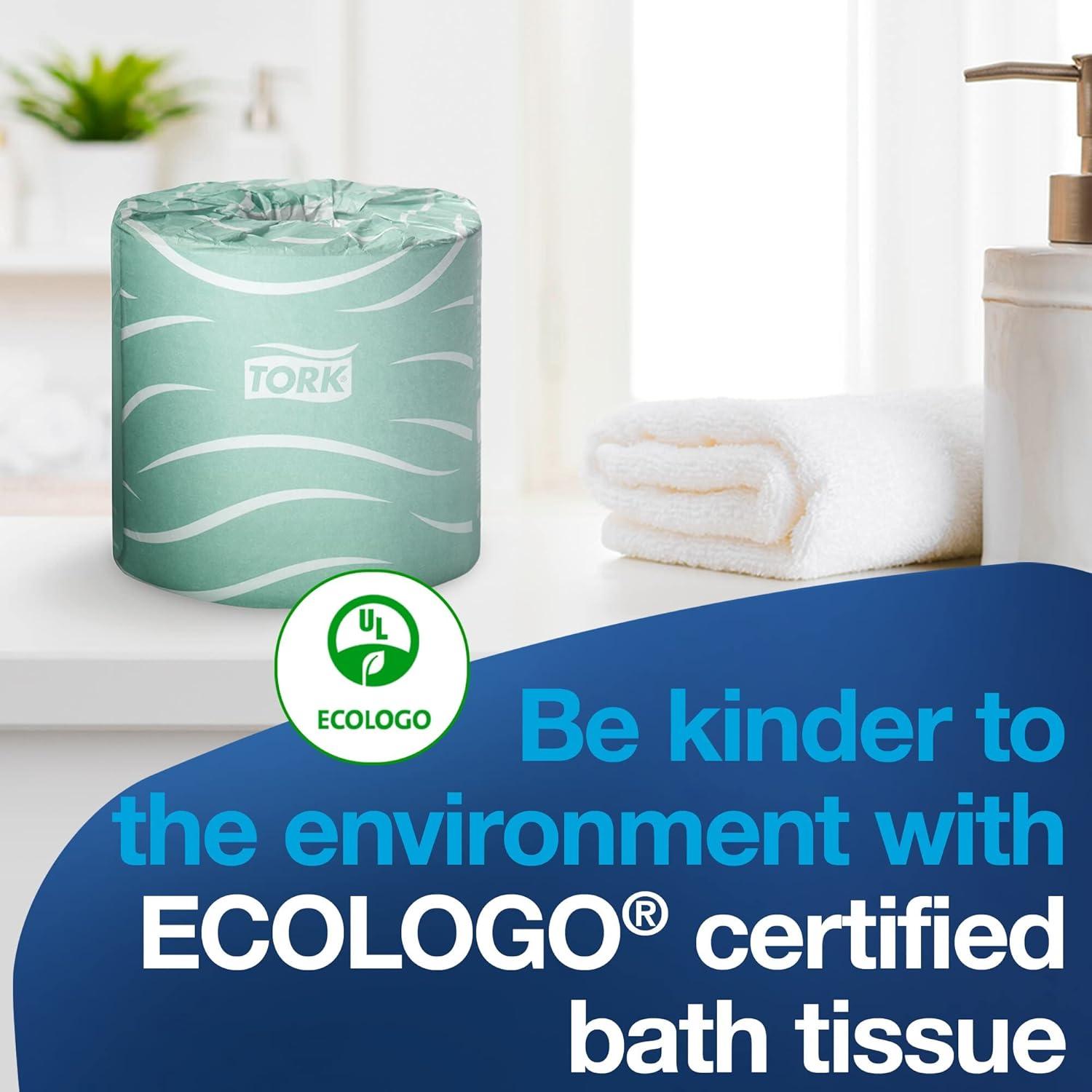 Papel Higiénico Tork 2 Capas Ecológico 500 Hojas x 96 Rollos