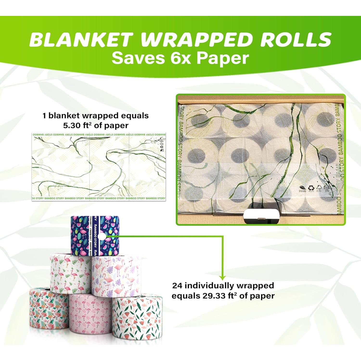 Papel Higiénico Ecológico Bamboo Story 12 Rollos 3PLY