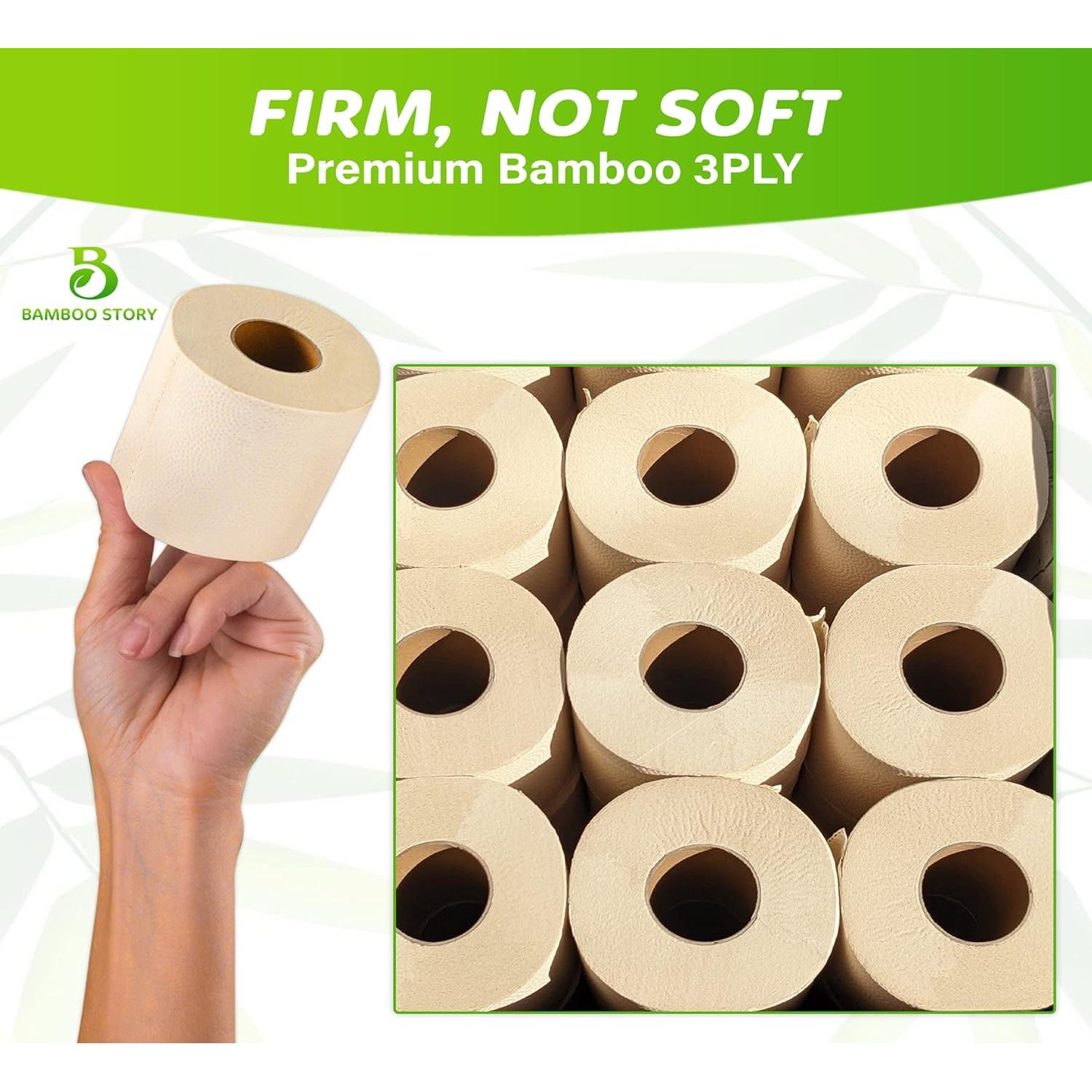 Papel Higiénico Ecológico Bamboo Story 12 Rollos 3PLY