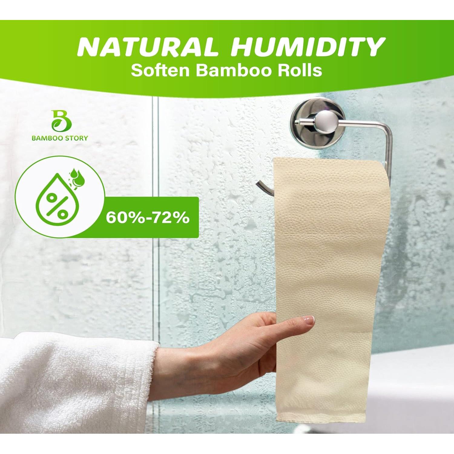 Papel Higiénico Ecológico Bamboo Story 12 Rollos 3PLY