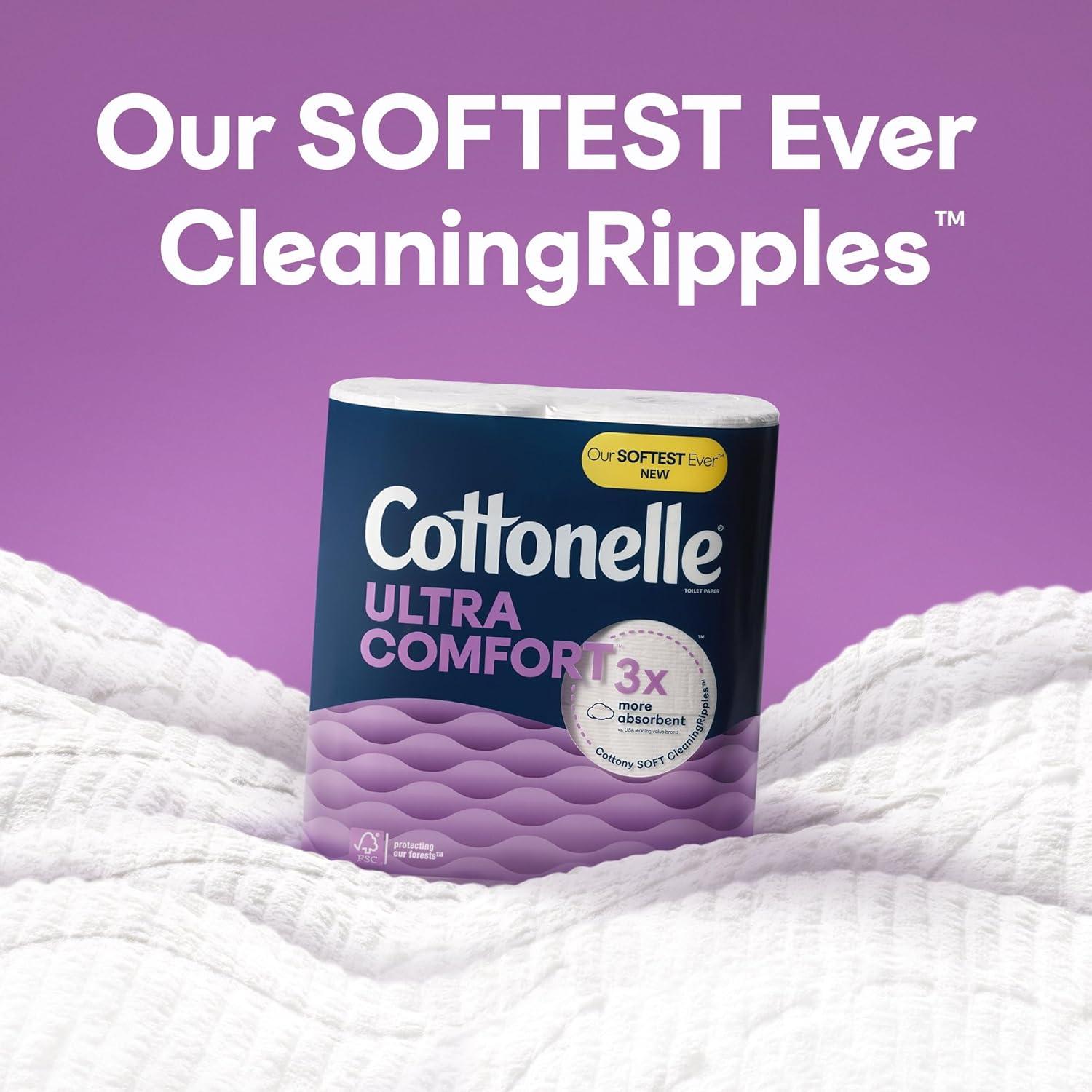 Papel Higiénico Cottonelle Ultra Comfort 6 Mega Rollos 244 Hojas