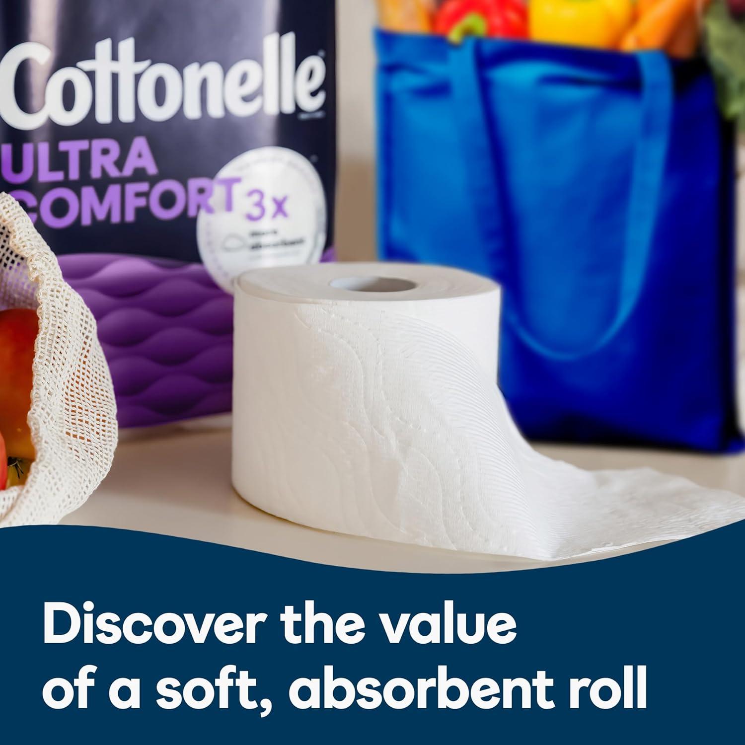 Papel Higiénico Cottonelle Ultra Comfort 6 Mega Rollos 244 Hojas