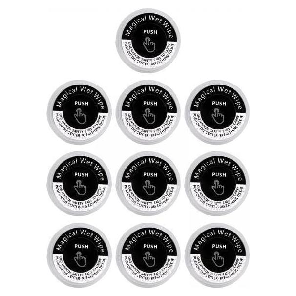 Toalla Comprimida Desechable Genérico 10 Granos para Viaje