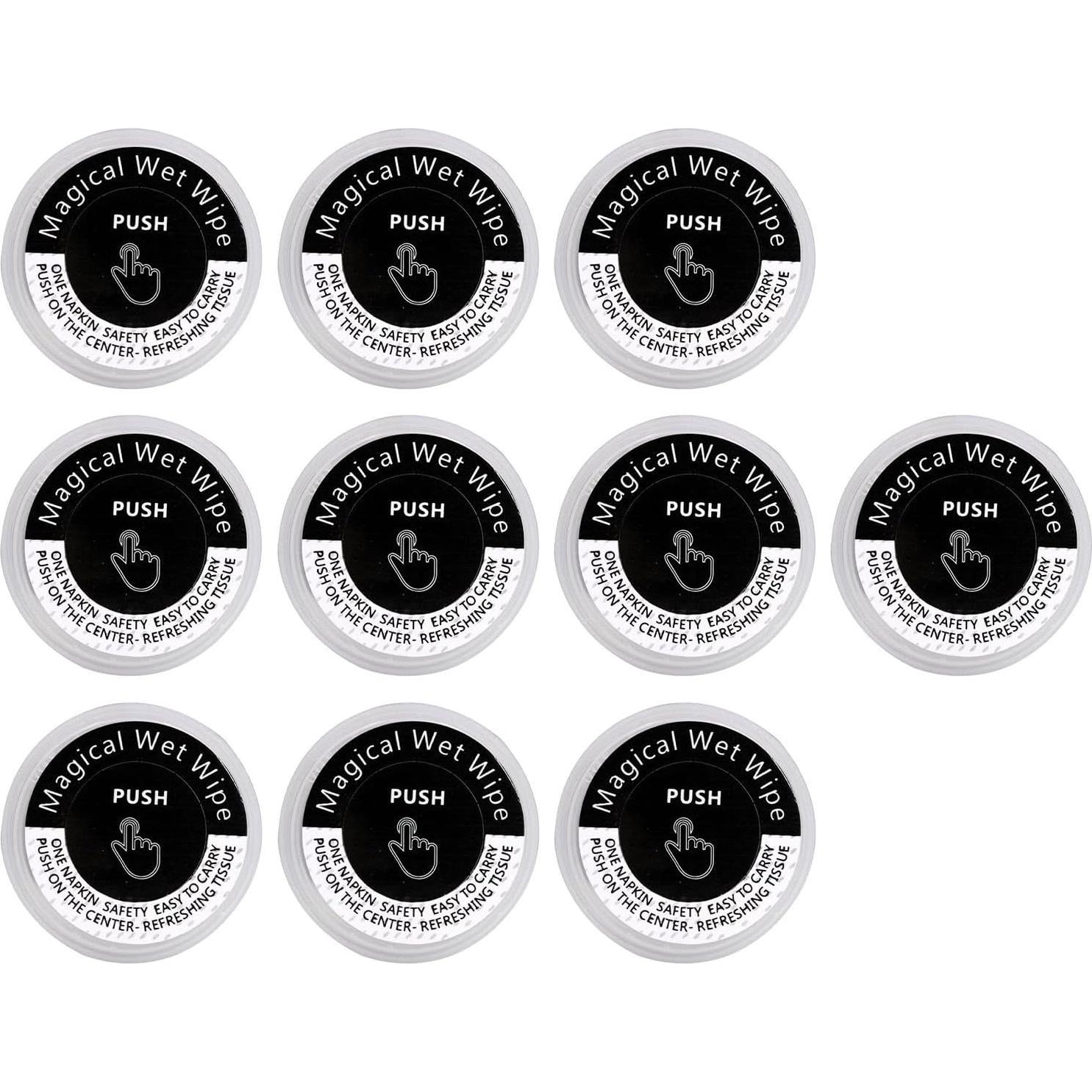 Toalla Comprimida Desechable Genérico 10 Granos para Viaje