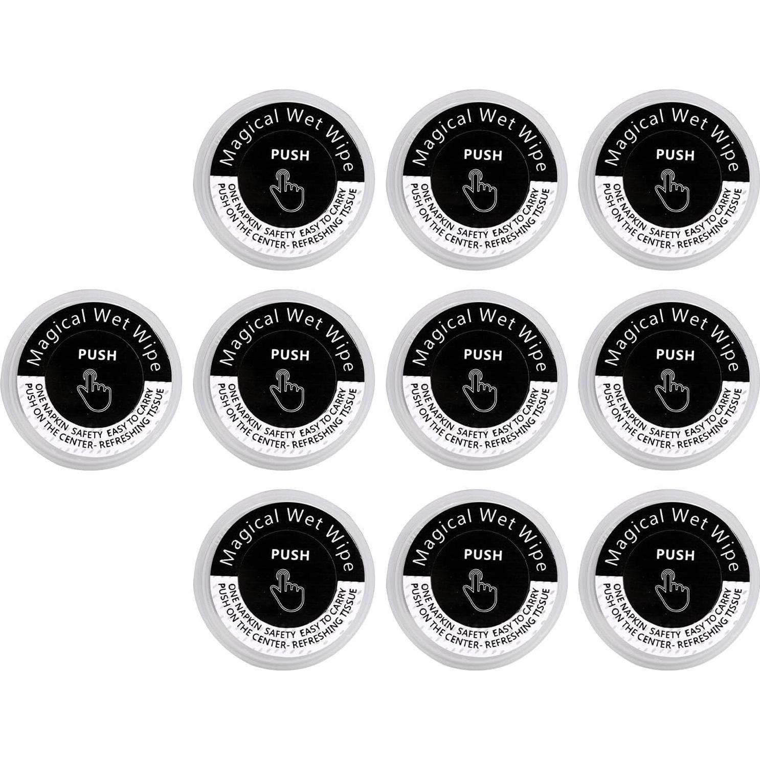 Toalla Comprimida Desechable Genérico 10 Granos para Viaje