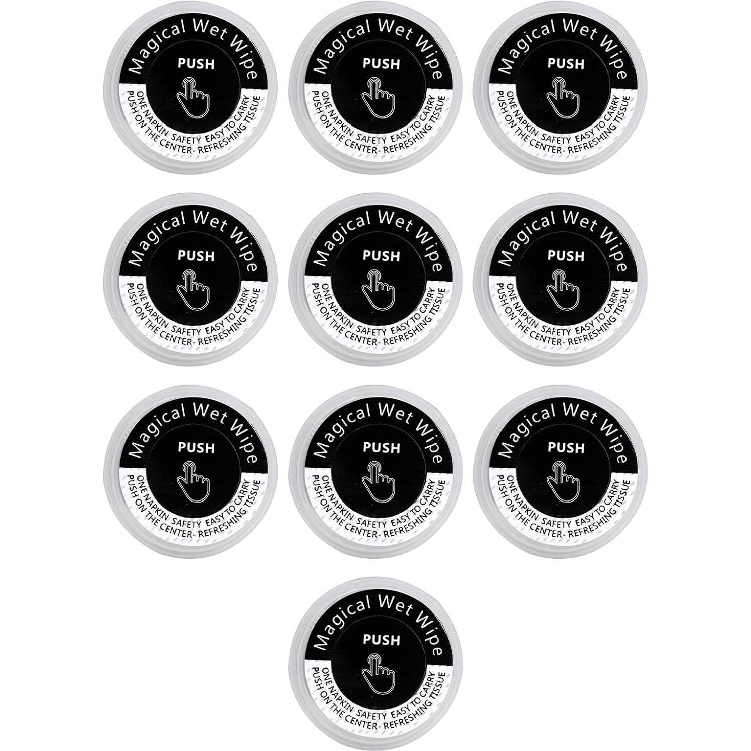 Toalla Comprimida Desechable Genérico 10 Granos para Viaje