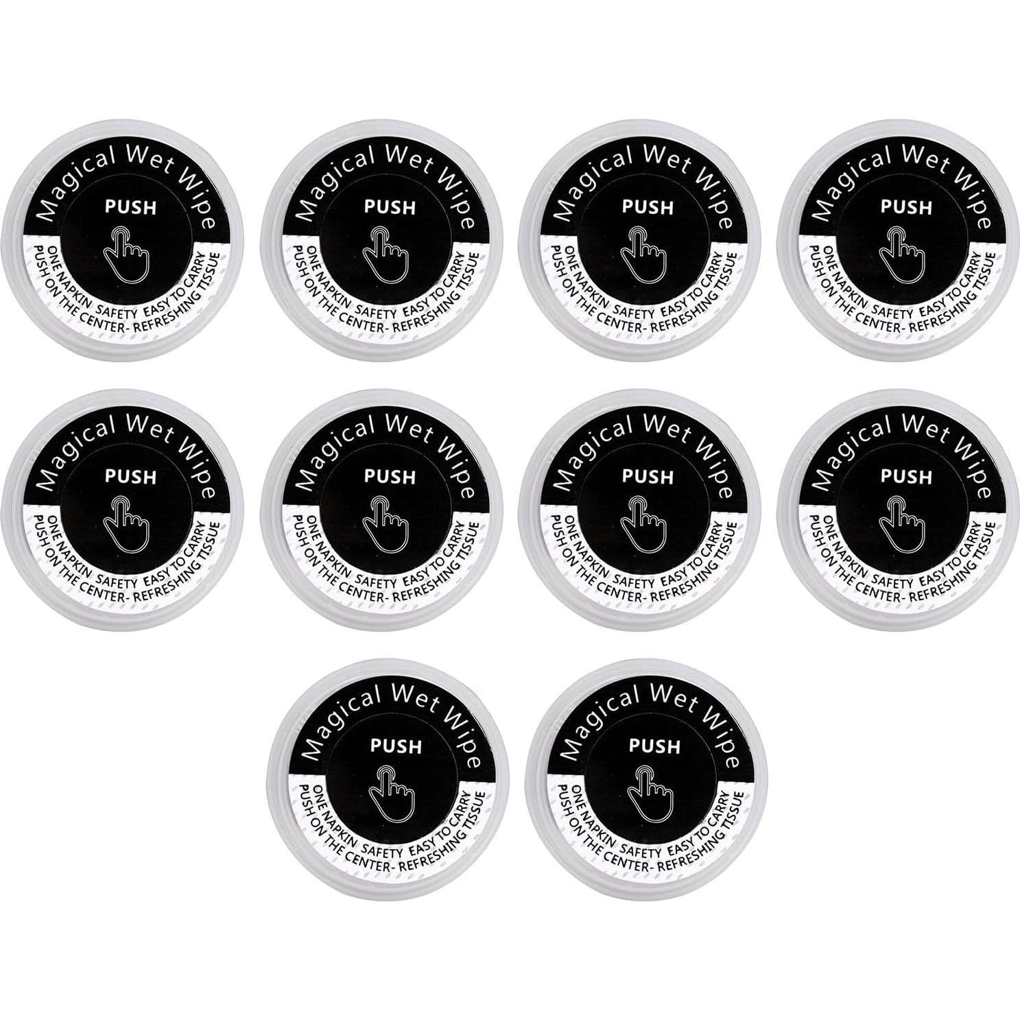 Toalla Comprimida Desechable Genérico 10 Granos para Viaje