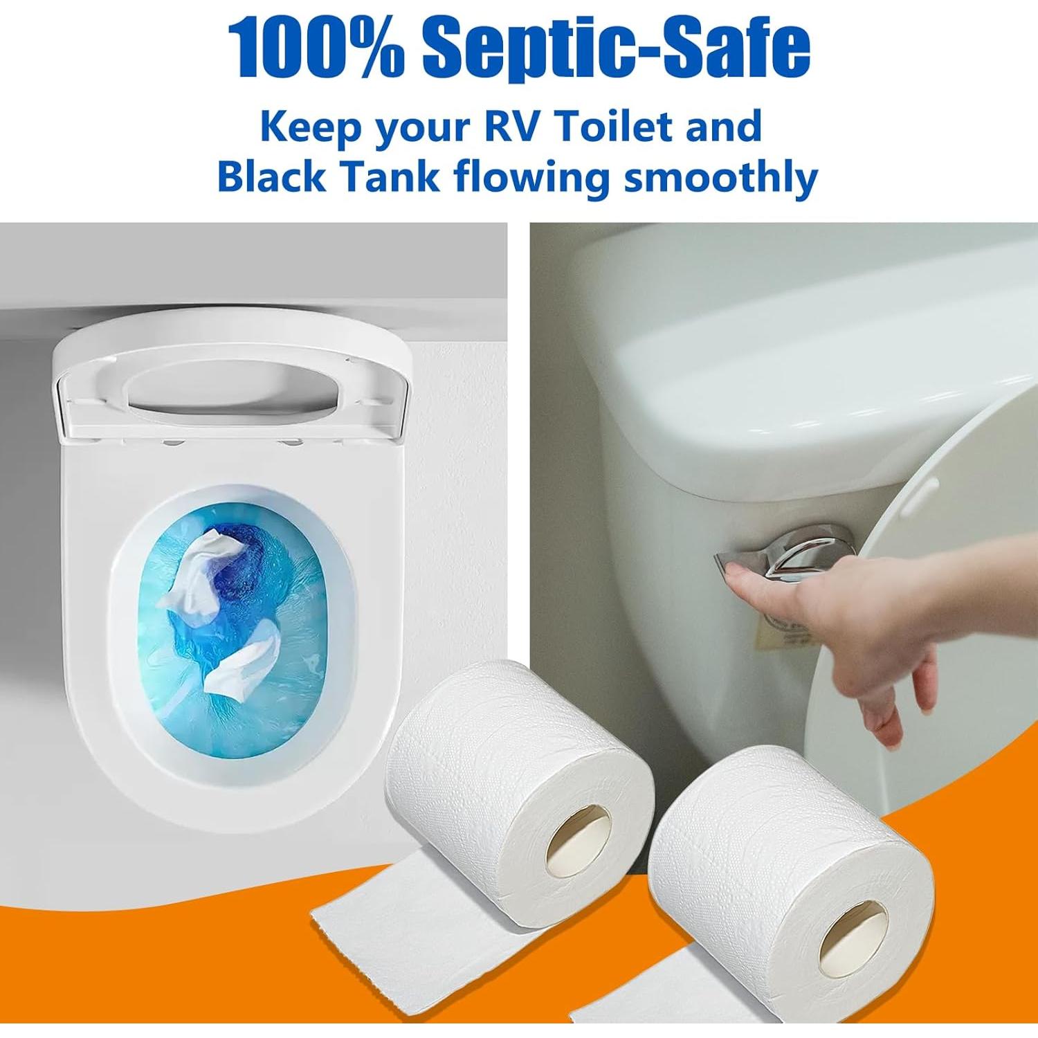 Papel Higiénico Rápido Disolvente SheeChung - 6 Rollos 290 Hojas