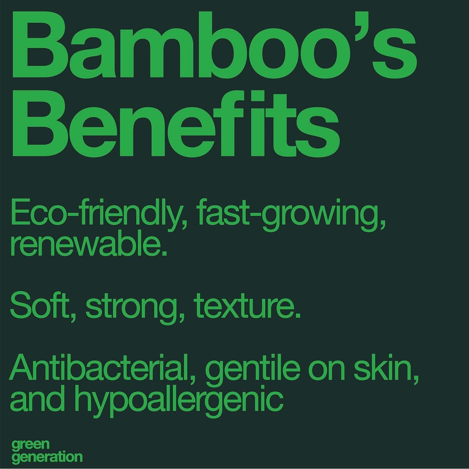 Papel Higiénico de Bambú Green Generation 12 Rollos 300 Hojas