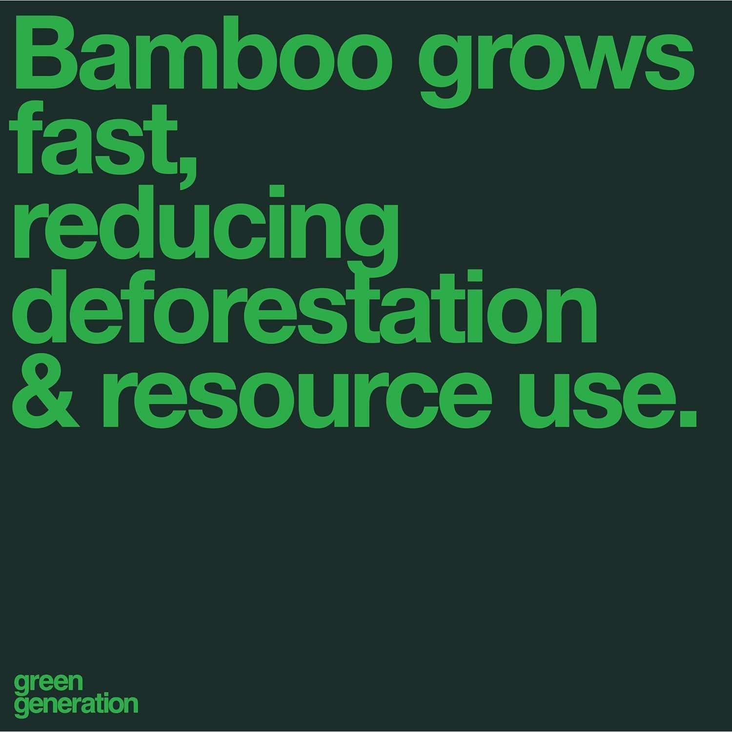 Papel Higiénico de Bambú Green Generation 12 Rollos 300 Hojas