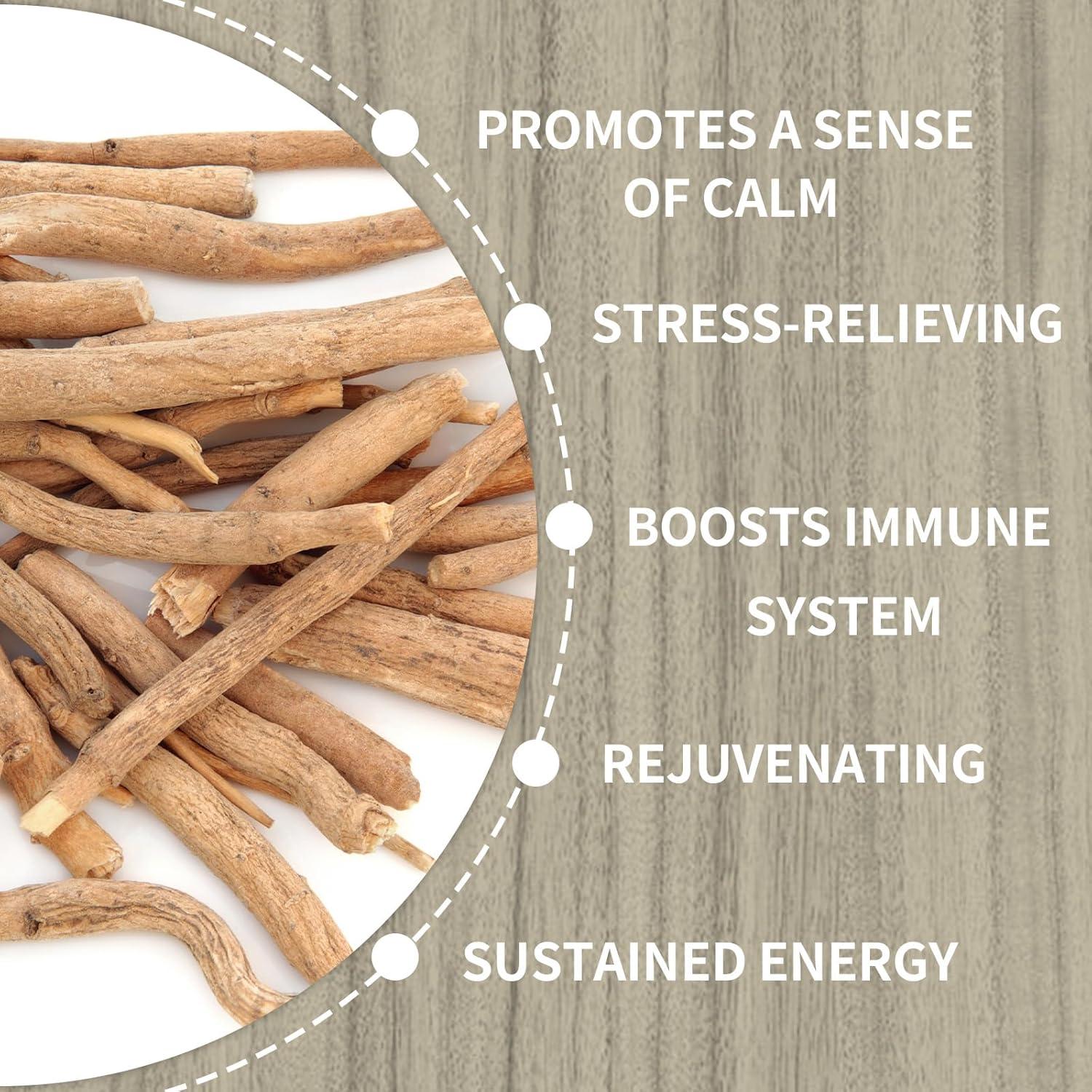 Bolsitas de Té Herbal Puro Tempoak - 60 Unidades Ashwagandha