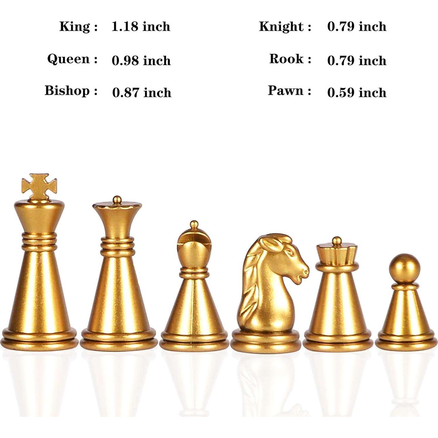 Juego de Ajedrez Magnético KICTERO Mini 12.7 cm Plegable