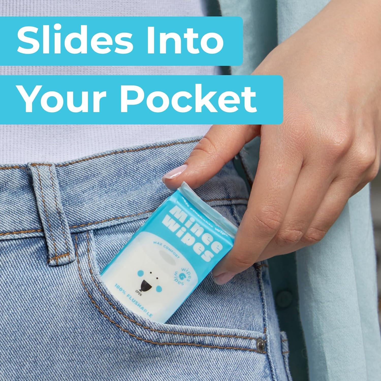 Toallitas Húmedas Desechables Minee - Paquete de 48 Toallitas