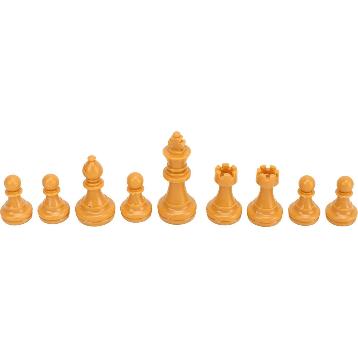 Juego de Ajedrez y Damas Portátil Yuecoom, Tablero Roll-Up