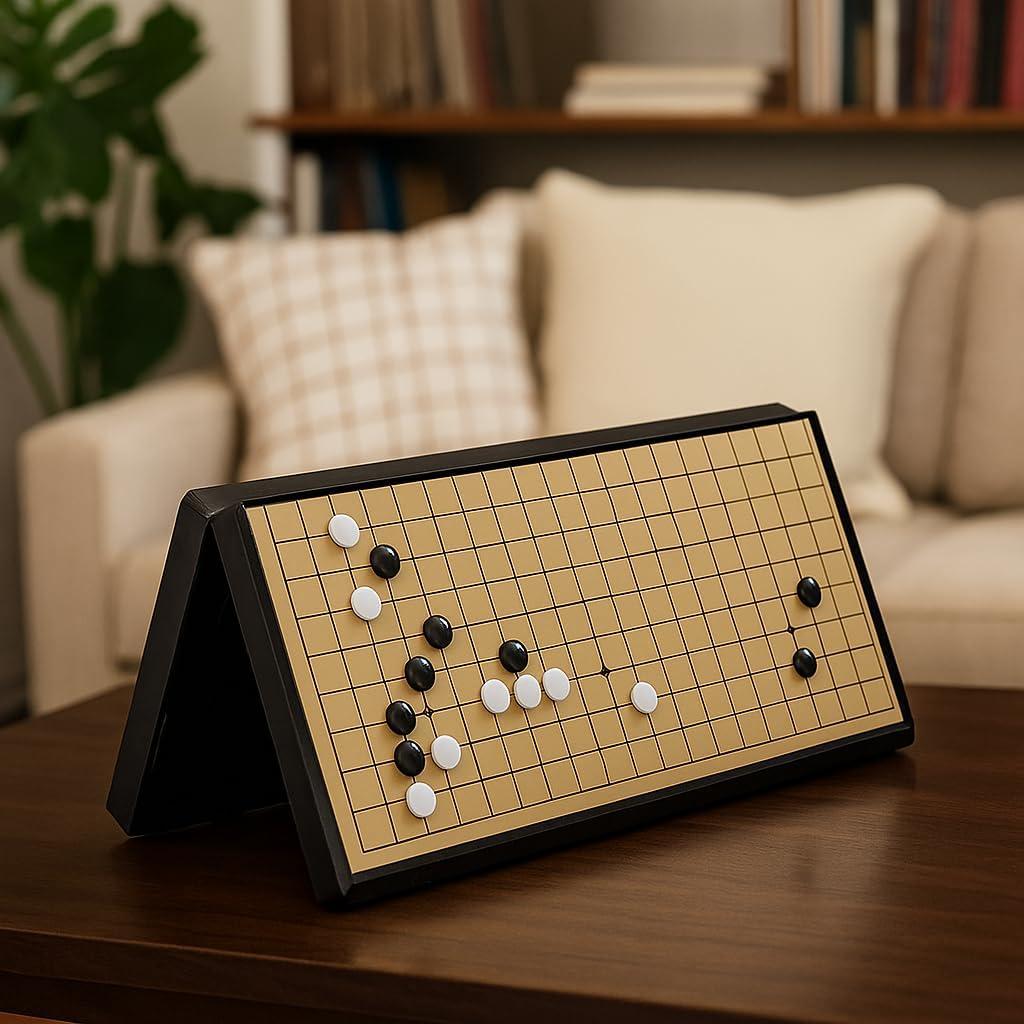 Juego de Go Magnético LuckyWish 11 Pulgadas (28 cm) Portátil