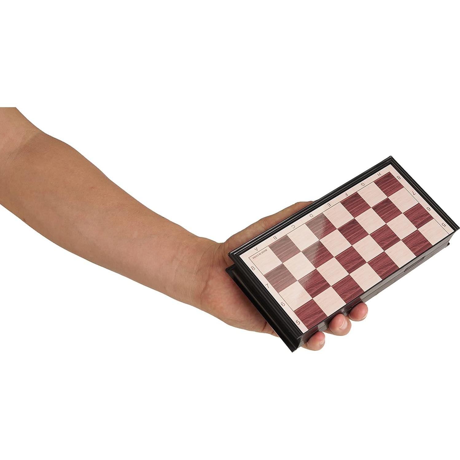 Juego de Ajedrez Mini Plegable MUKAYIMO con Piezas Magnéticas