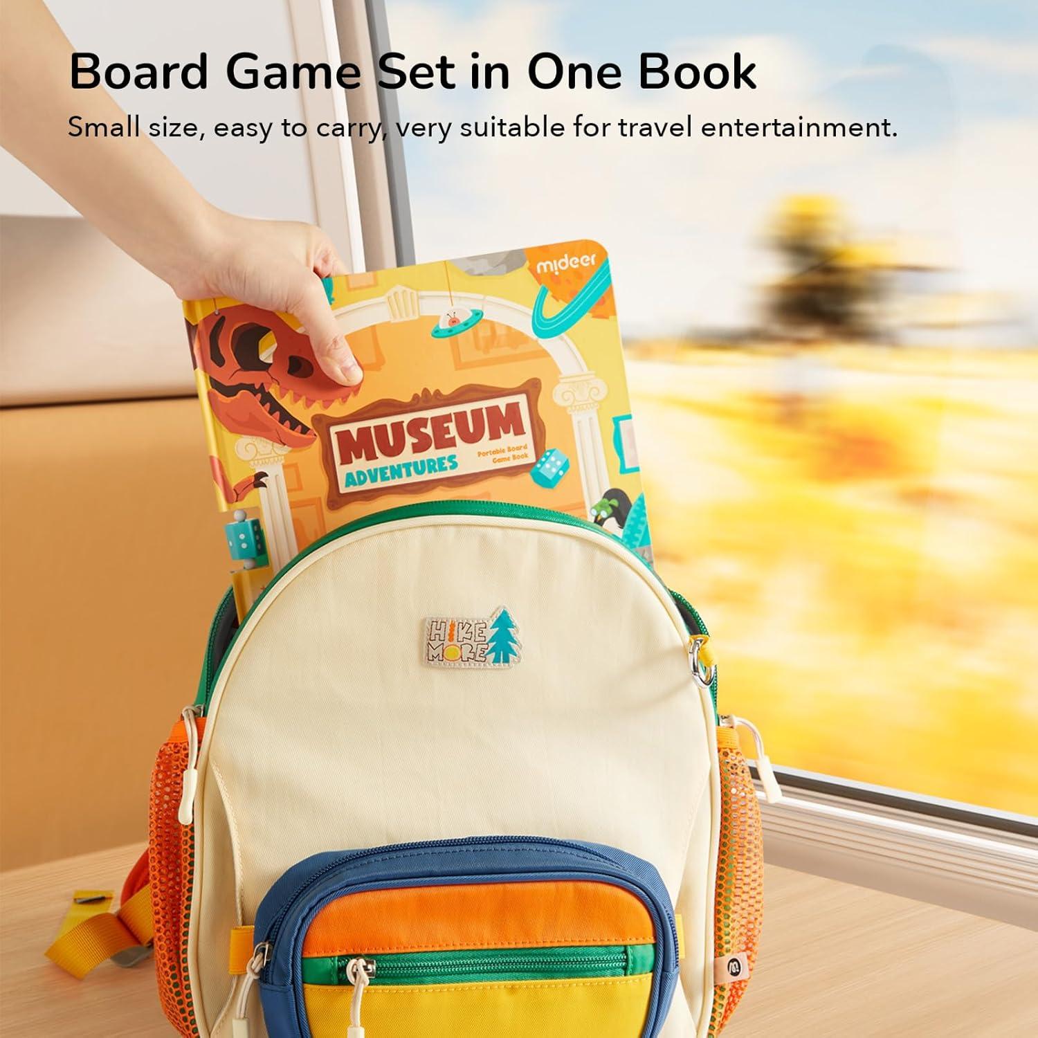 Juego de Mesa Magnético 6 en 1 Mideer - Aventura en el Museo