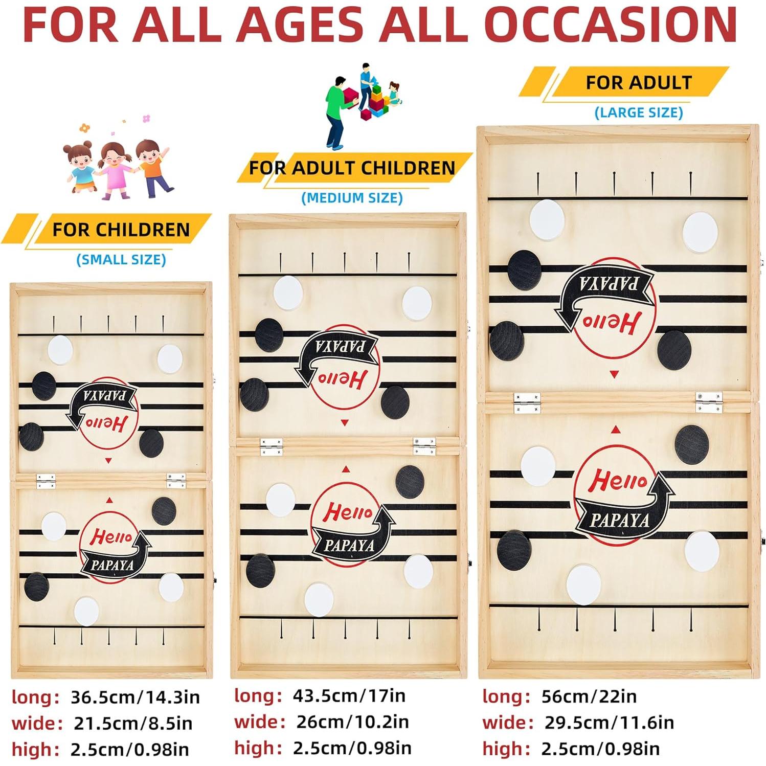 Juego de Mesa 2 en 1 Hockey de Aire y Ajedrez HELLO PAPAYA