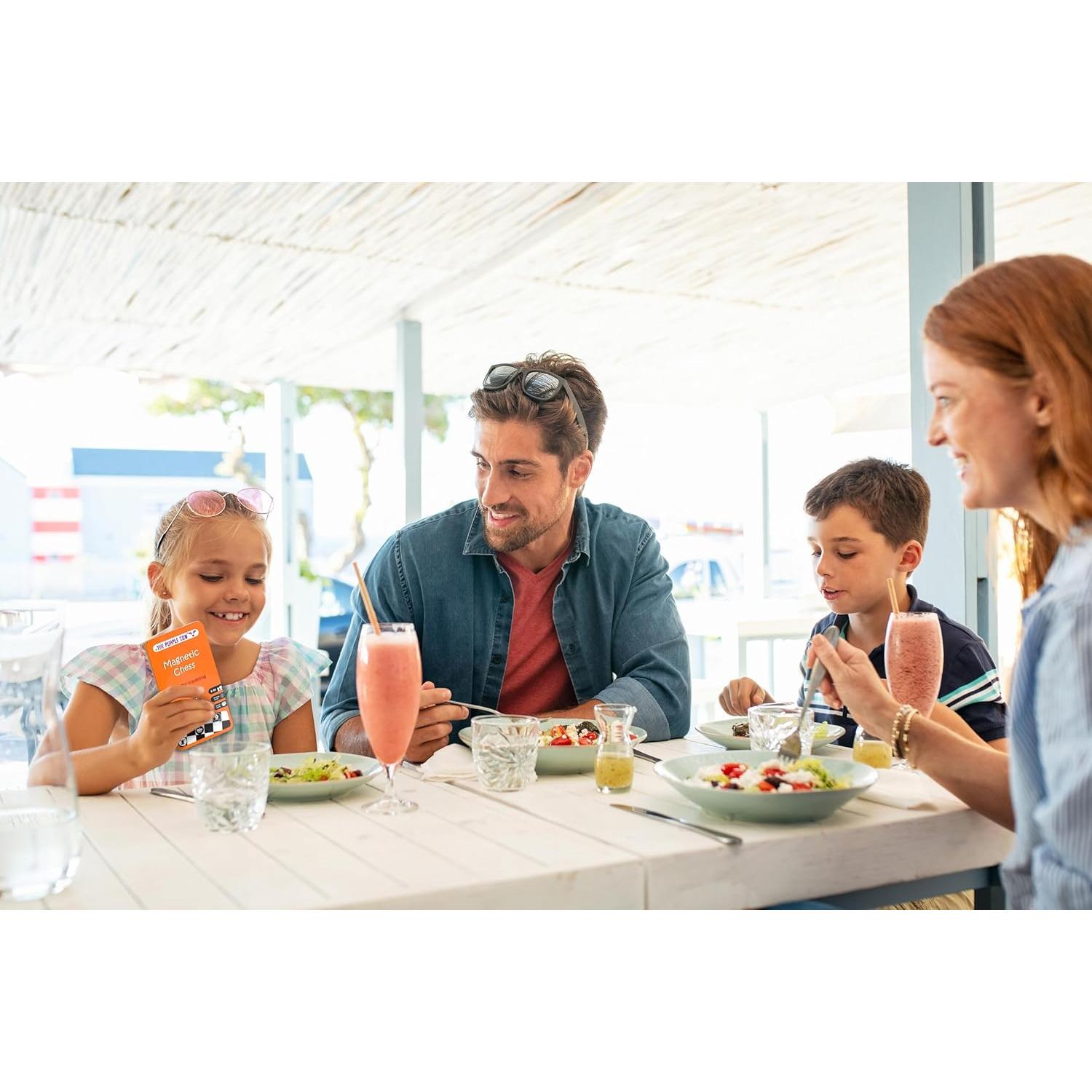 Juego de Ajedrez Magnético La Vaca Púrpura - Portátil 19.3 cm