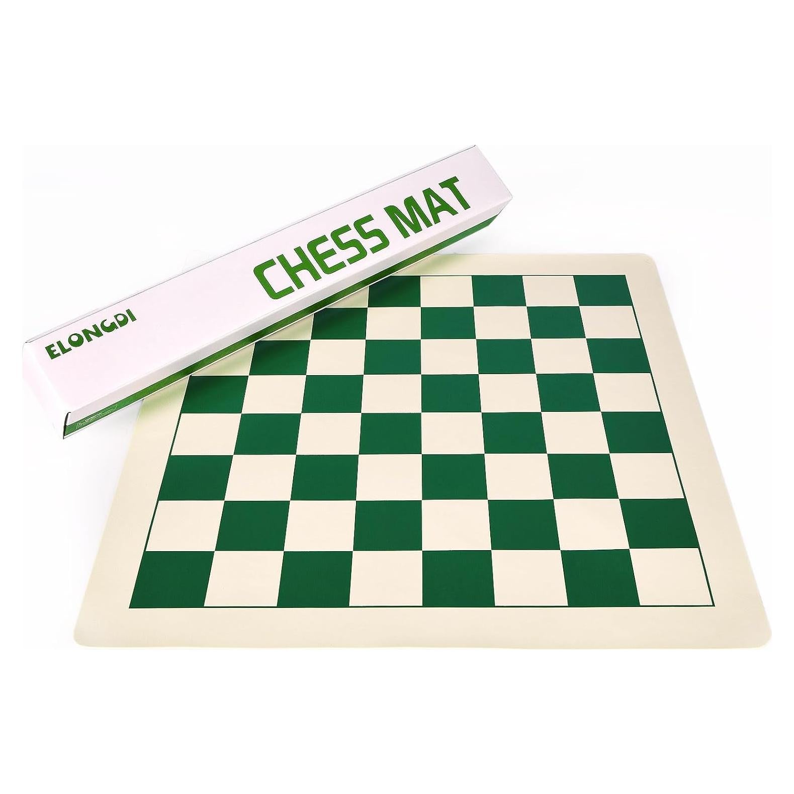 Alfombrilla de Ajedrez Portátil ELONGDI 39.37 cm Antideslizante